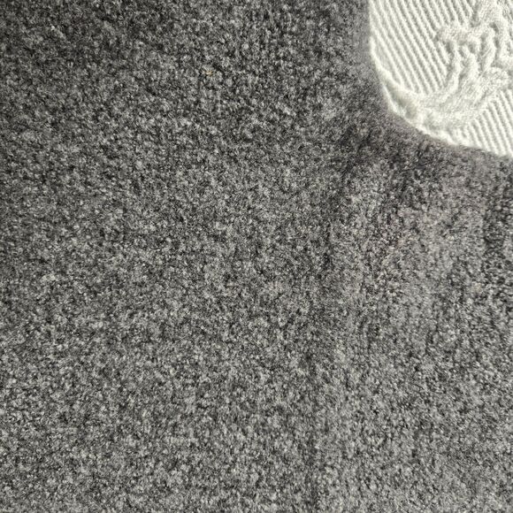 Cullen Men Merino Wool Gray Pullover Sweater Vintage Medium Quiet Luxury Minimal - Picture 6 of 7